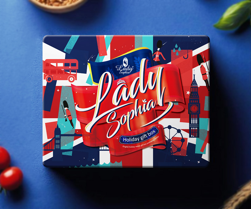 品牌形象 產(chǎn)品包裝設(shè)計 ' 《Lady Sophia 索菲婭夫人》英倫禮盒